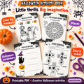 Halloween Activity Book | Creative Writing Workbook with Readings, Games & Pack Educateacher Store